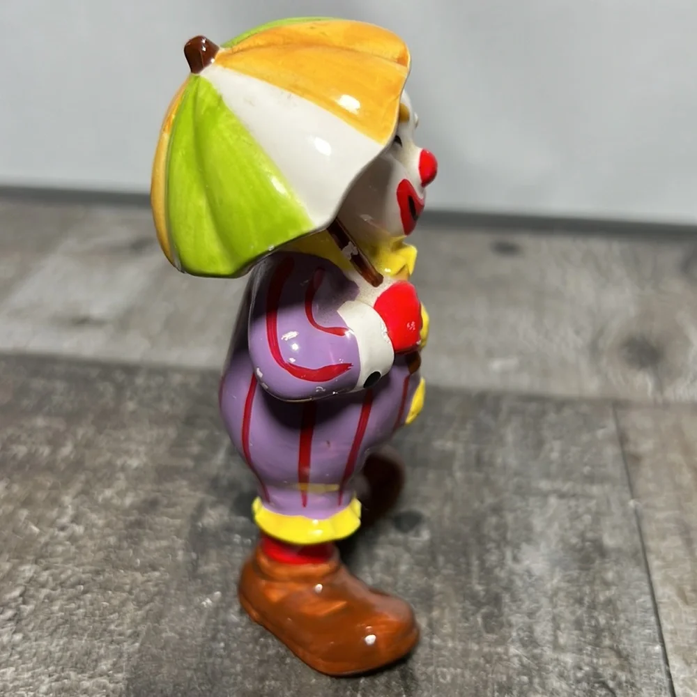 Vintage Cute Colorful Shiny Clown - Picture 2 of 5